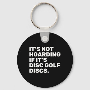 Het is geen hamsteren als het discgolfschijven zij sleutelhanger