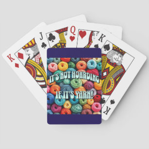 Het is geen hamsteren als het garen is pokerkaarten