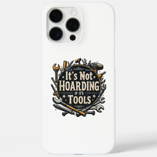 Het is geen hamsteren als het gereedschap is Grapp Case-Mate iPhone Case (Achterkant)