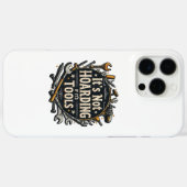 Het is geen hamsteren als het gereedschap is Grapp Case-Mate iPhone Case (Achterkant (horizontaal))