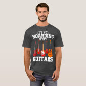 Het is geen hamsteren als het gitaren zijn Funny M T-shirt (Voorkant volledig)