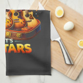 Het Is Geen Hamsteren Als Het Gitaren Zijn – Grapp Theedoek (Quarter Fold)