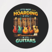 Het is geen hamsteren als het gitaren zijn labels (Design 1)