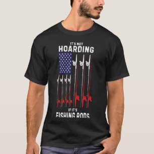 Het is geen hamsteren als het hengels zijn Vlieg T-shirt