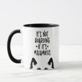 Het Is Geen Hamsteren Als Het Malamutes Zijn Grapp Mok (Links)