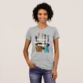 Het is geen hamsteren als het om gitaren gaat t-shirt (Voorkant volledig)