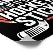 Het Is Geen Hamsteren Als Het Over Hockeysticks Ga Poster (Hoek)