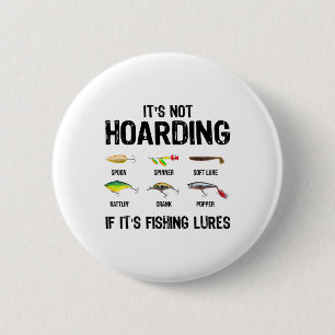 Het Is Geen Hamsteren Als Het Vislokmiddelen Zijn Ronde Button 5,7 Cm