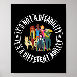 Het is geen handicap, het is een ander soort vermo poster