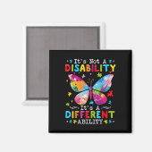 Het is geen handicap, het is een ander vermogen magneet (Voorkant / Achterkant)