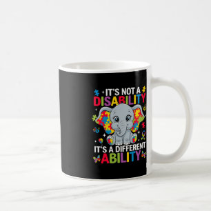 Het is geen handicap. Het is een andere manier om Koffiemok