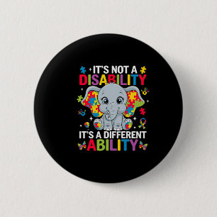 Het is geen handicap. Het is een andere manier om  Ronde Button 5,7 Cm