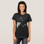 Het is geen Herfst Force Equation Physics Science T-shirt (Voorkant volledig)