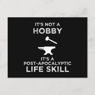 Het is geen Hobby Funny Blacksmithing Briefkaart
