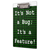 Het is geen insect, het is een eigenschap! klembord (Links)