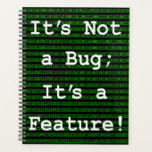 Het is geen insect, het is een eigenschap! planner (Voorkant)