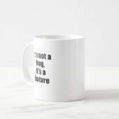 Het is geen insect maar een eigenschap koffiemok (Voorkant links)