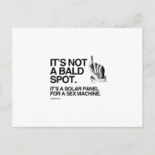 HET IS GEEN KALE PLEK BRIEFKAART (Voorkant)