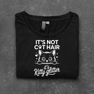 Het is geen kattenhaar, het is kitty glitter Grapp Tri-Blend Shirt