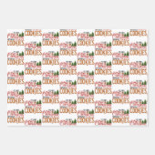 Het is geen kerst zonder koekjes inpakpapier vel (Voorkant 3)