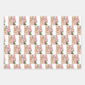 Het is geen kerst zonder koekjes inpakpapier vel (Voorkant)