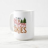 Het is geen kerst zonder koekjes koffiemok (Voorkant links)