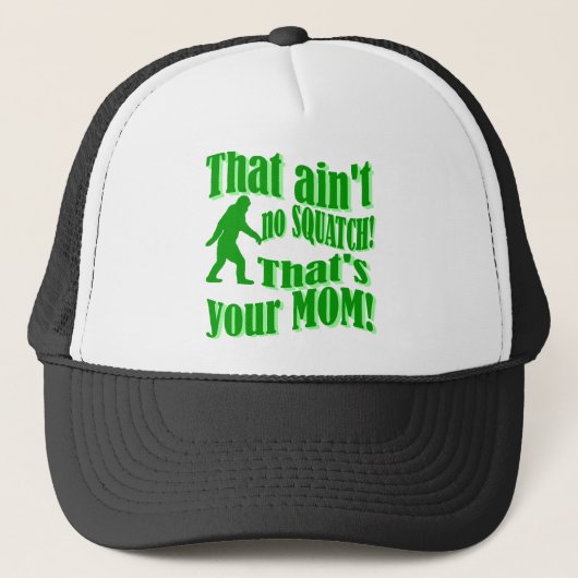 Het is geen krassen, dat is je moeder. trucker pet (Voorkant)