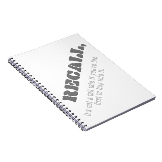 Het is geen lang verhaal als je de eerste bent notitieboek (Rechterzijde)