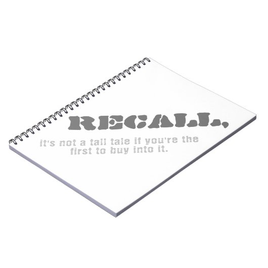 Het is geen lang verhaal als je de eerste bent notitieboek (Linkerzijde)