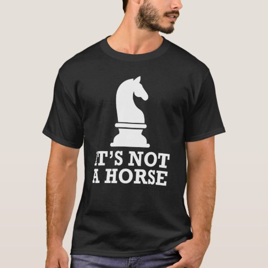 Het is geen paard t-shirt (Voorkant)