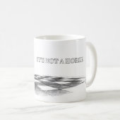 Het is geen paarse grappige schaafschaafschaafjes  koffiemok (Voorkant rechts)