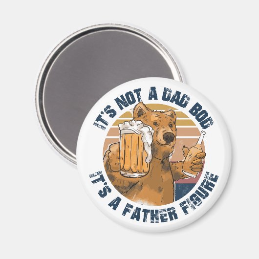 Het is geen Pap Bod Funny Beer Magneet (Voorkant / Achterkant)