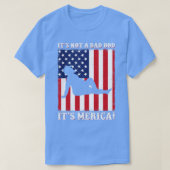 Het is geen pap Bod Funny Merica op 4 juli T-shirt (Design voorkant)
