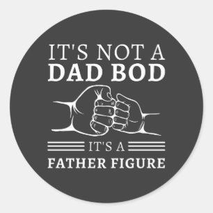 Het is geen pap, het is een Shirt van een priester Ronde Sticker