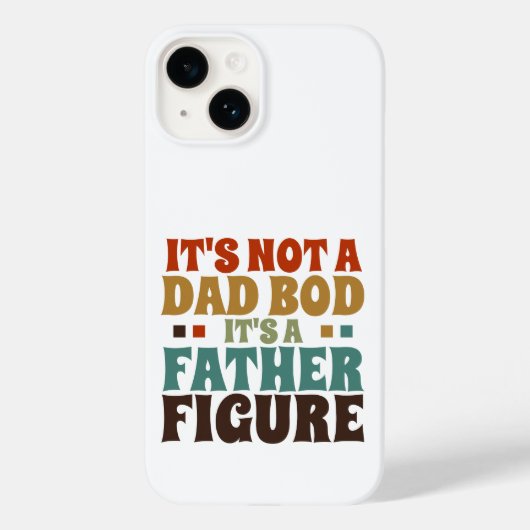 Het is geen pap, het is een vaderdag. Case-Mate iPhone case (Achterkant)