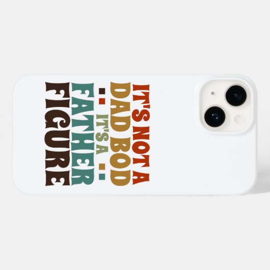 Het is geen pap, het is een vaderdag. Case-Mate iPhone case (Achterkant (horizontaal))