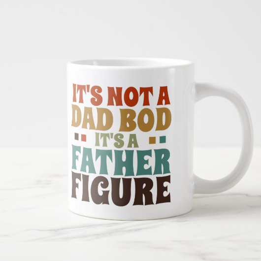 Het is geen pap, het is een vaderdag. grote koffiekop (Rechts)