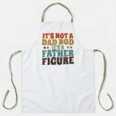Het is geen pap, het is een vaderdag. schort (Voorkant)