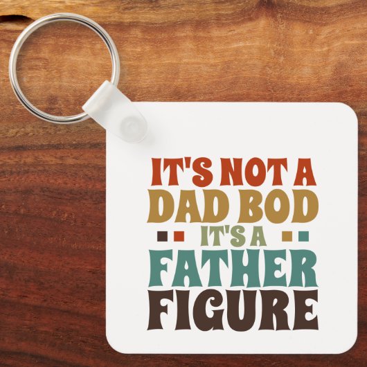 Het is geen pap, het is een vaderdag. sleutelhanger (Voorkant)