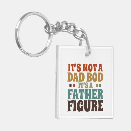 Het is geen pap, het is een vaderdag. sleutelhanger (Voorkant Links)