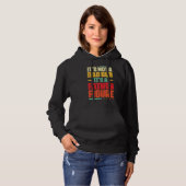 Het is geen pap, maar een Man Vinta. Hoodie (Voorkant volledig)
