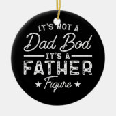 Het is geen pap, maar een vader... keramisch ornament (Voorkant)