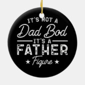 Het is geen pap, maar een vader... keramisch ornament (Achterkant)