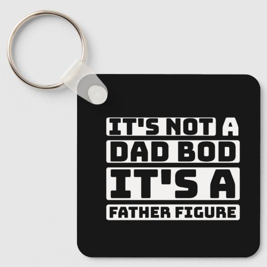 Het is geen pap, maar een vaders vaderdag. sleutelhanger (Voorkant)