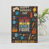 Het is geen papa Bob, het is een vaderfiguur Vader Kaart (Staand voorkant)