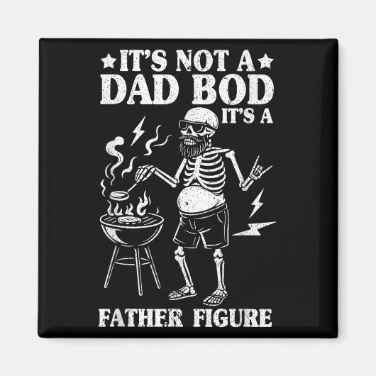 Het is geen papa, het is een vaderfiguur, grappig magneet (Voorkant)