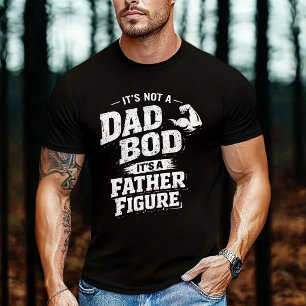 Het is geen papa-lichaam, het is een vaderfiguur F T-shirt