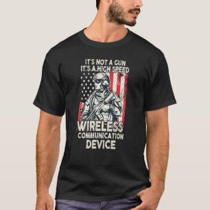 Het is geen Pistool maar een mededeling van de Pis T-shirt