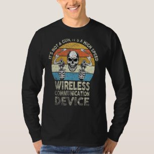 Het is geen Pistool maar een mededeling van de Pis T-shirt
