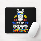 Het is geen prob-lama om anders te zijn dan autism muismat (Met muis)